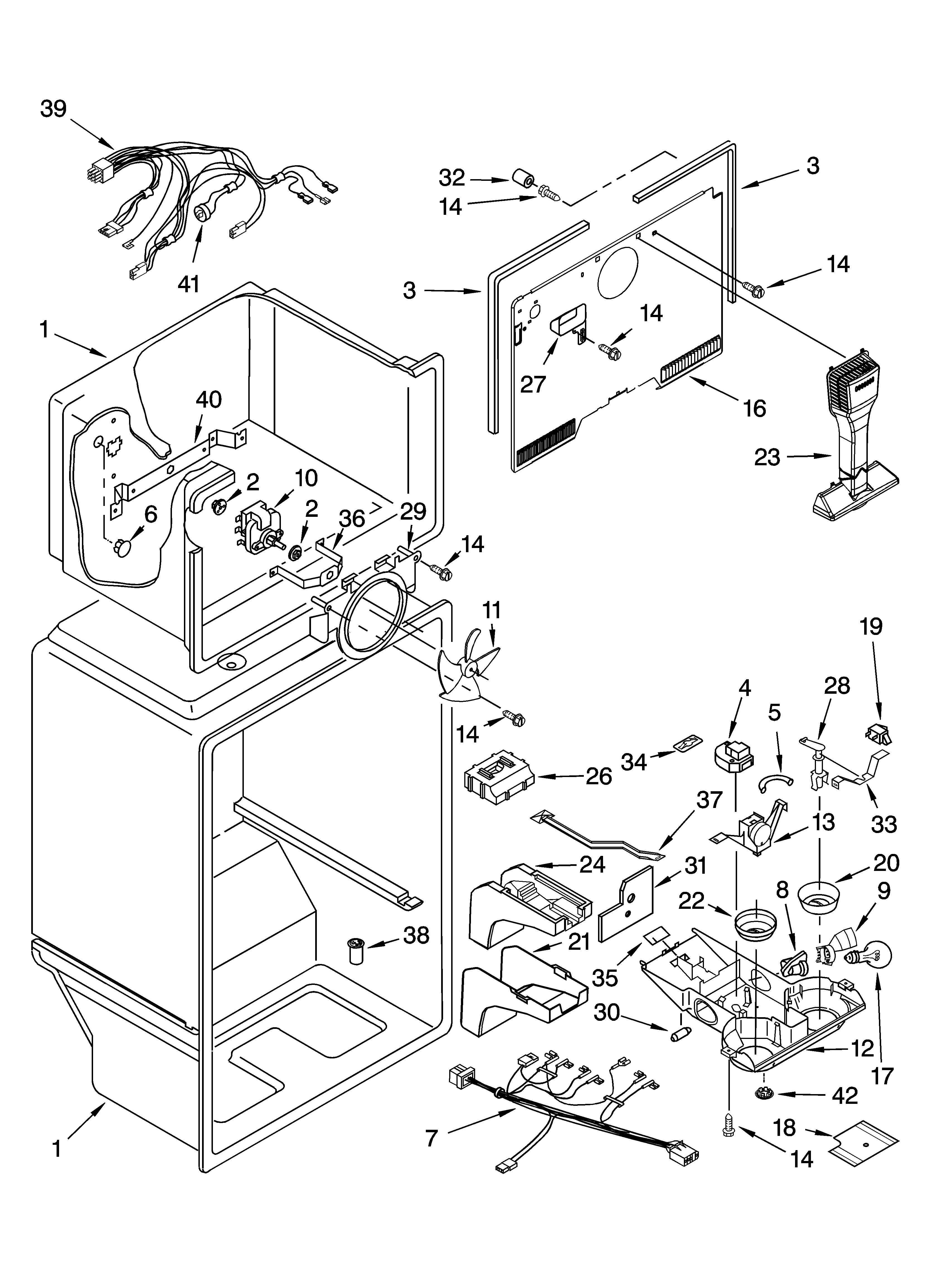 Whirlpool 8ET8MTKXKT05 liner parts diagram