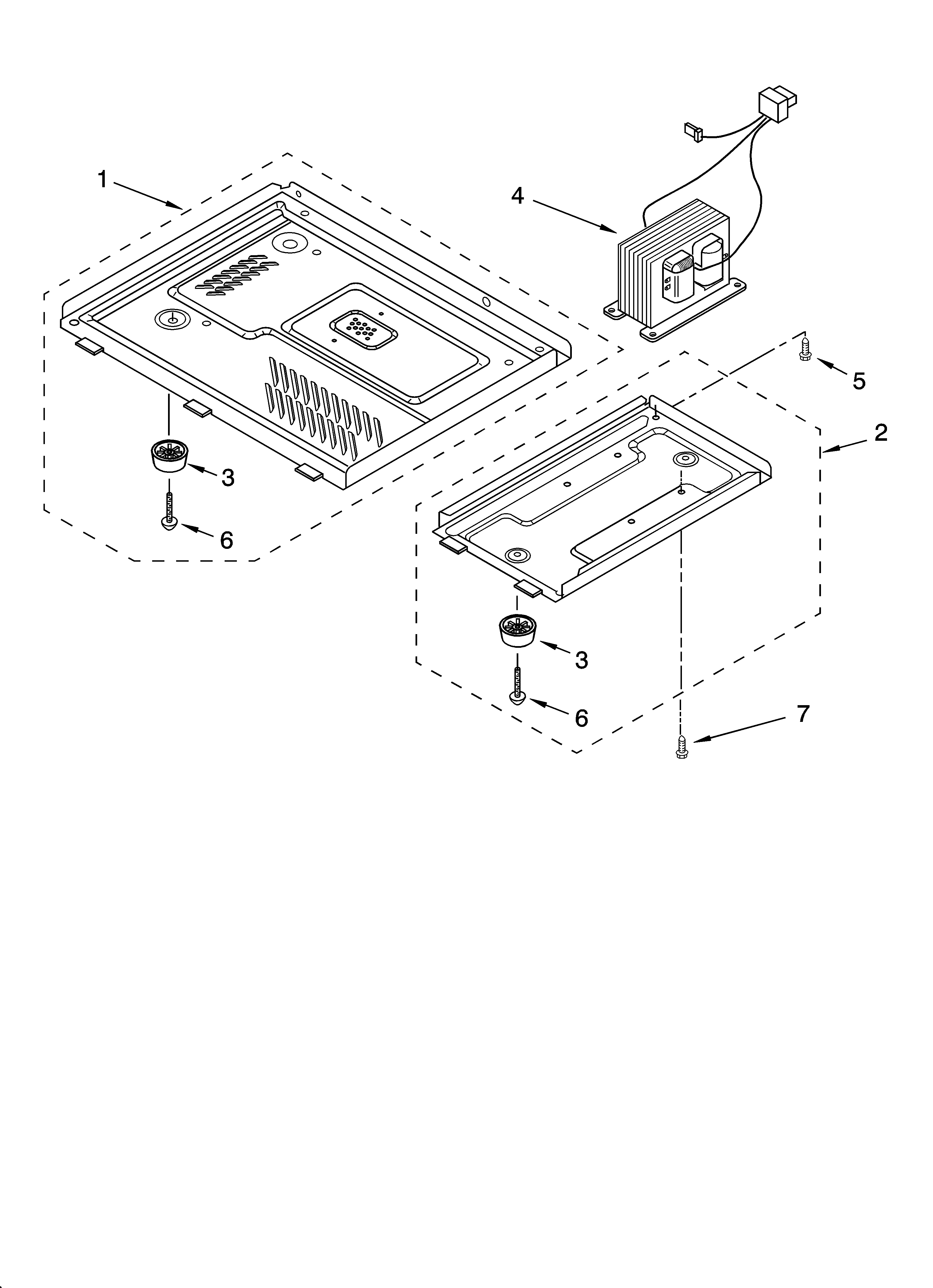 KitchenAid KCMS145KBU0 base plate parts diagram