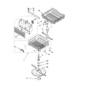 Whirlpool 7DU920PWKQ0 dishrack parts diagram