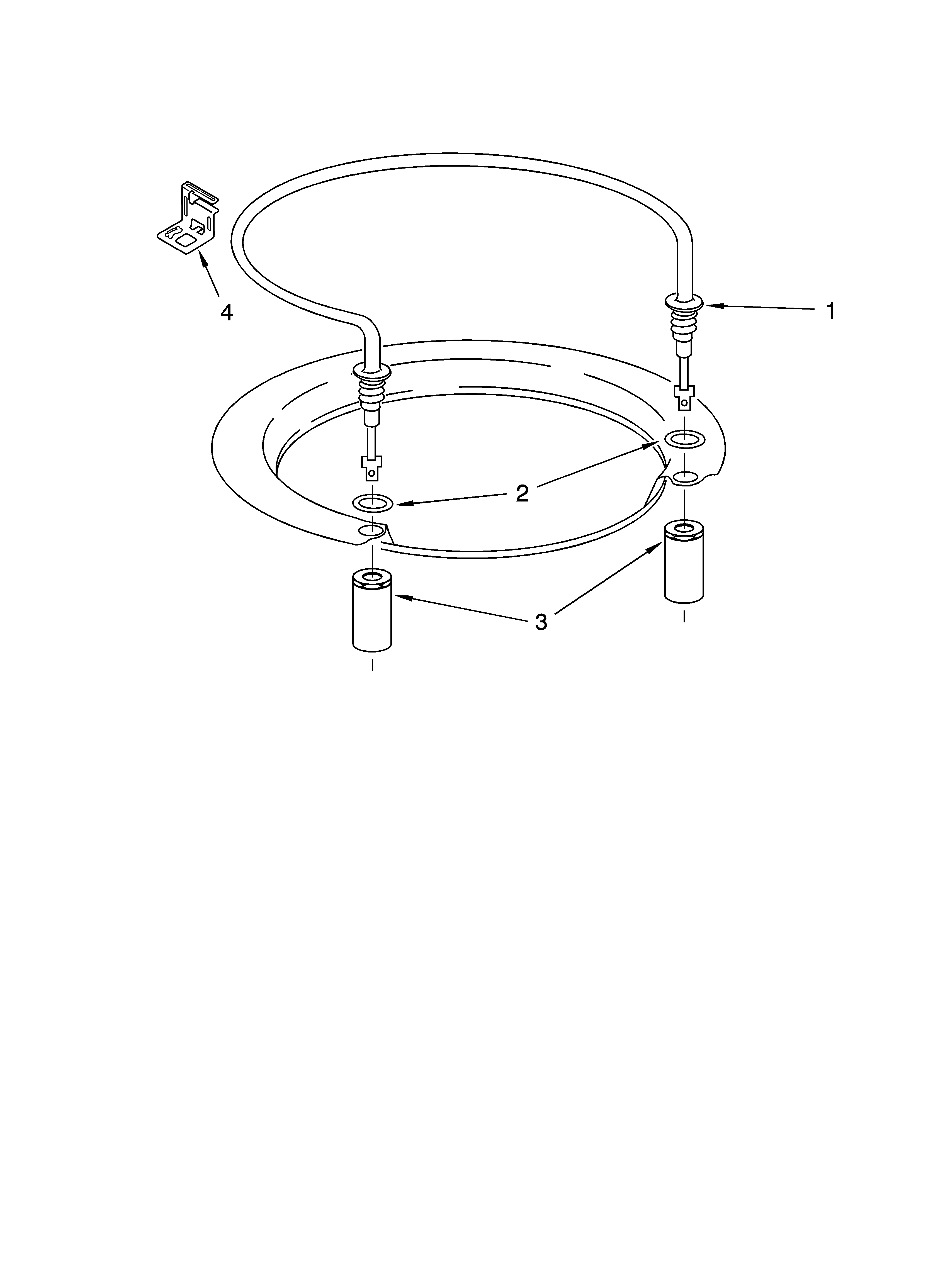Whirlpool DU1145XTPQ0 heater parts diagram