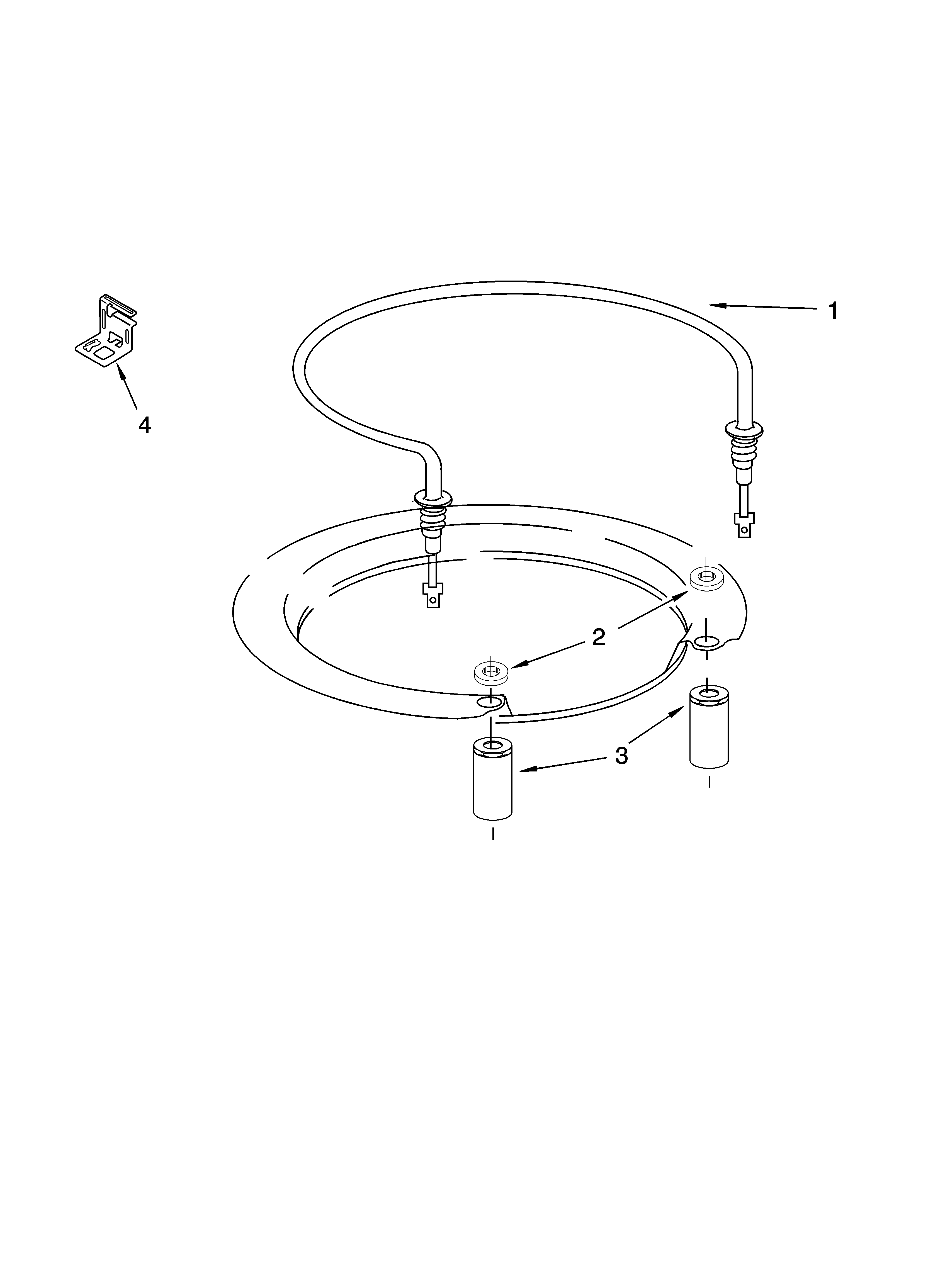 Whirlpool GU2548XTPQ1 heater parts diagram