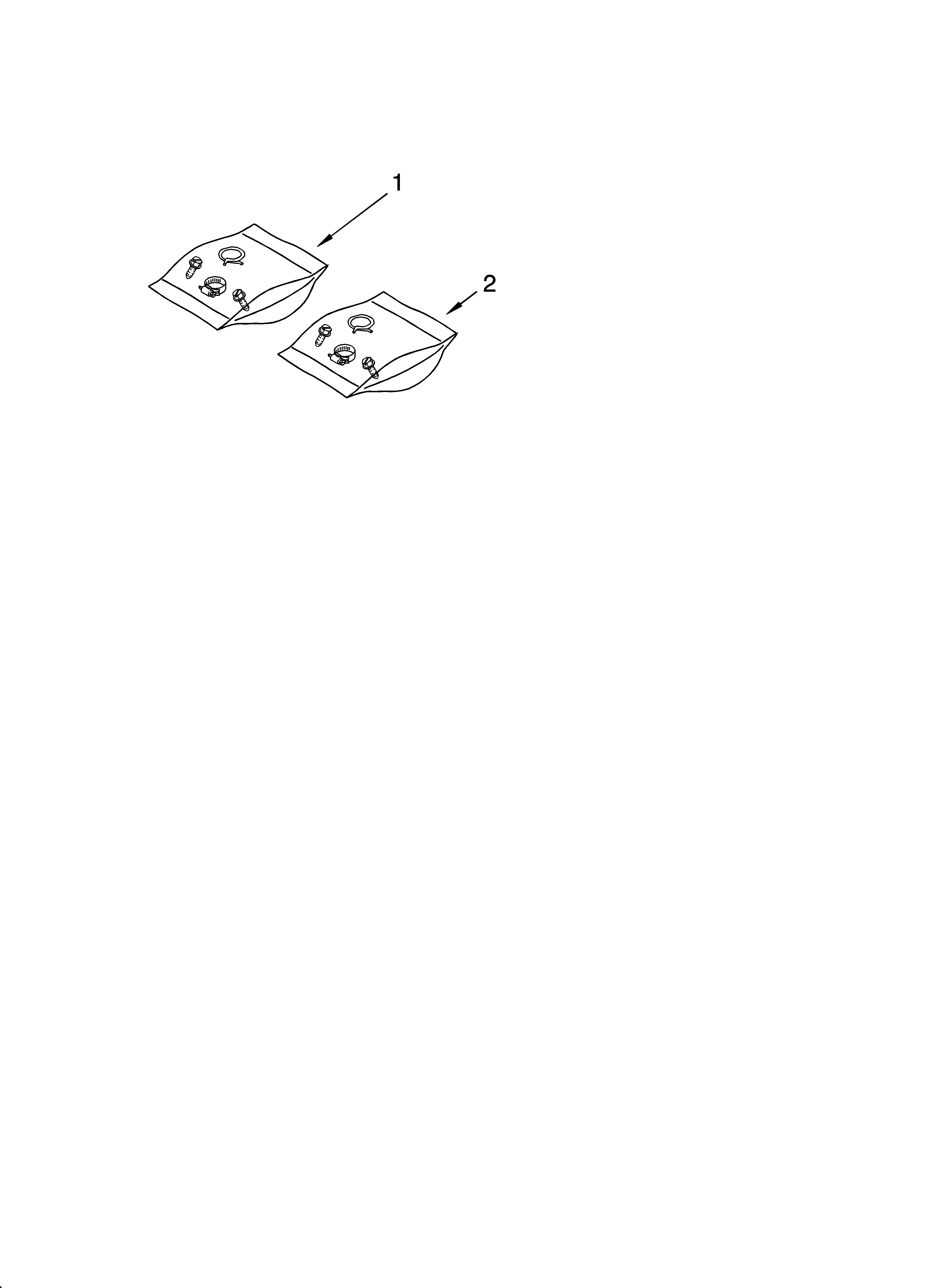 KitchenAid KUDI01FLBT0 miscellaneous parts optional parts (not included) diagram