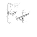 KitchenAid KUDP01DLBL3 upper wash and rinse parts diagram