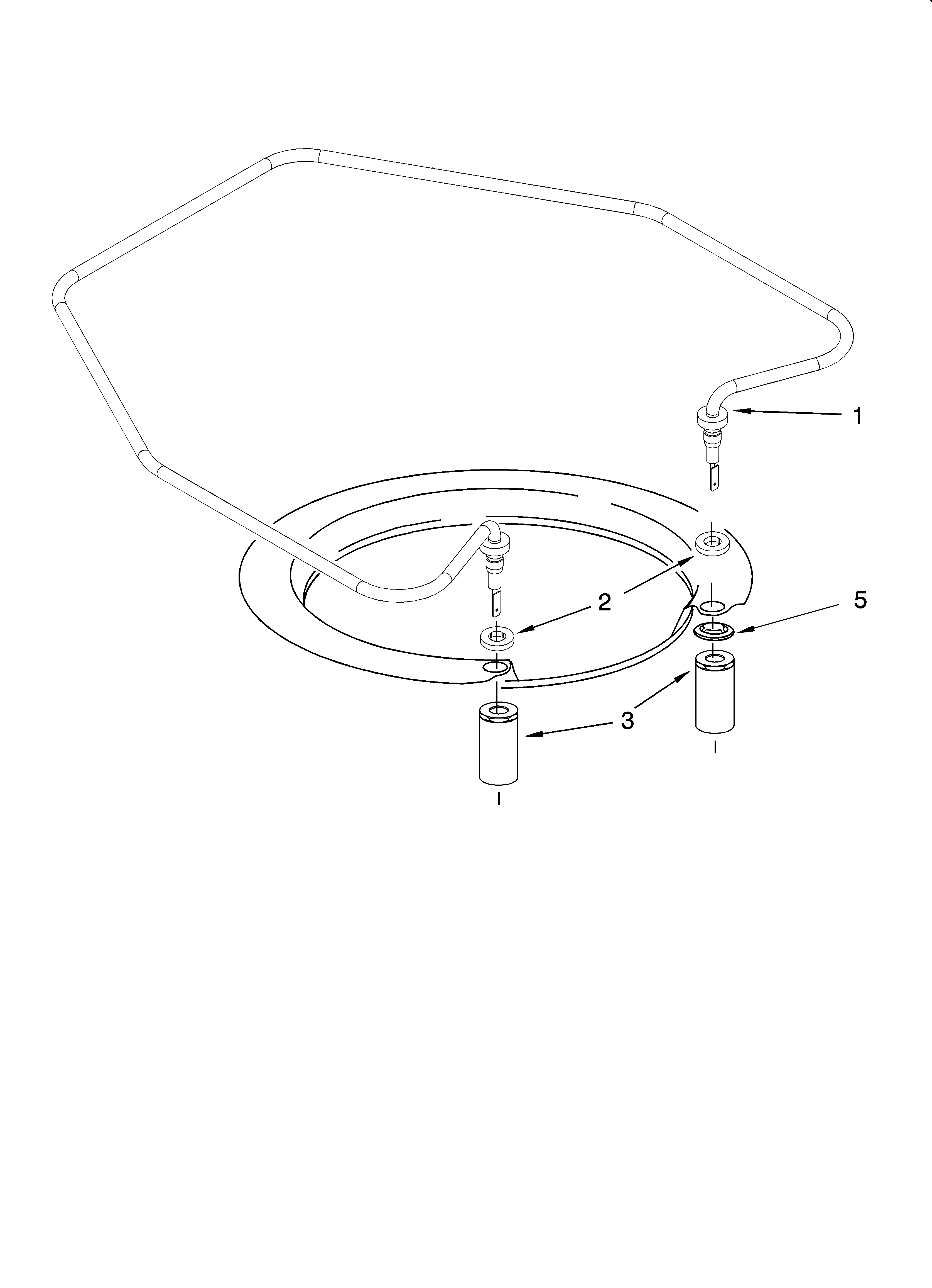 KitchenAid KUDP01DLWH6 heater parts diagram