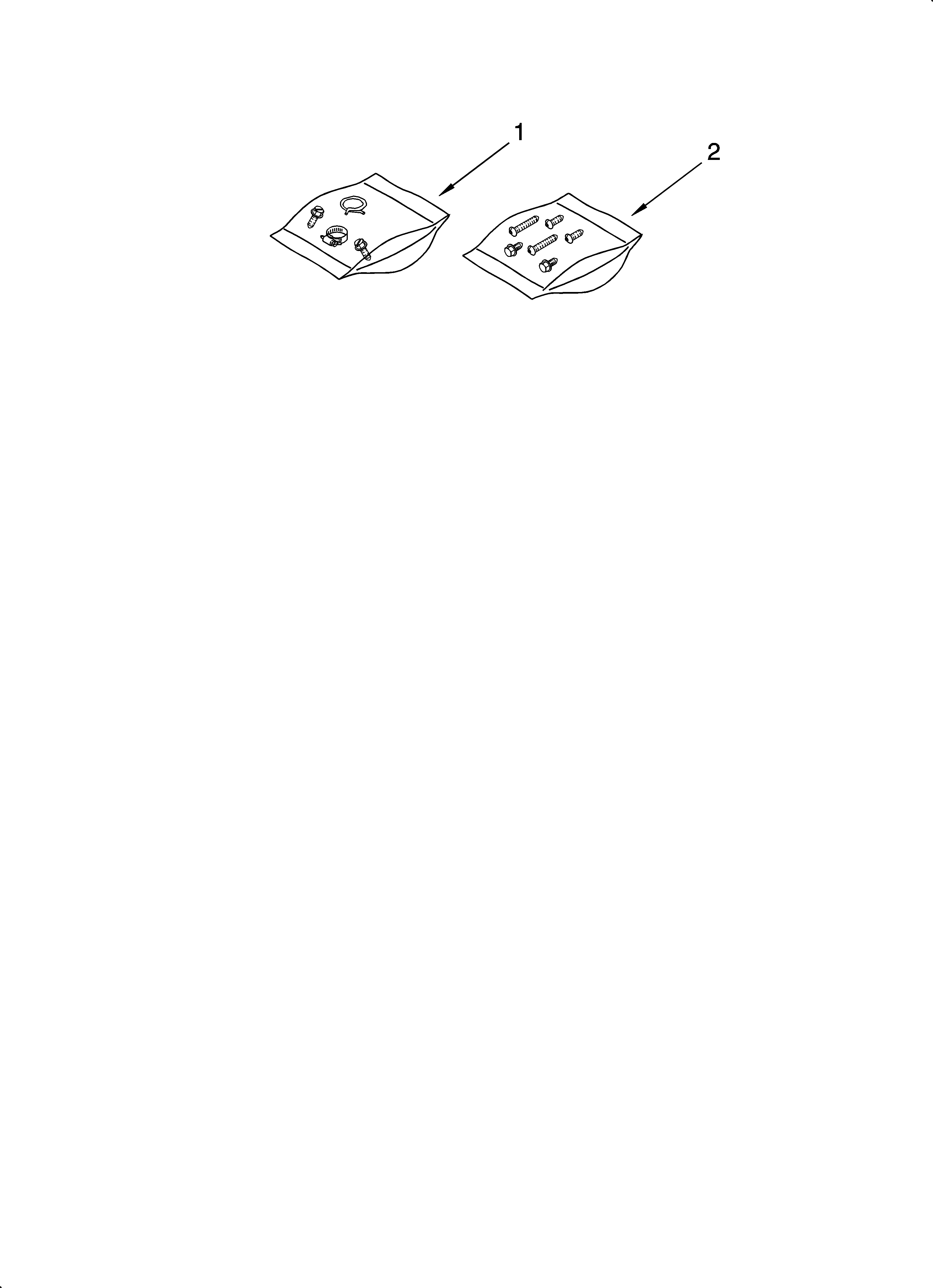 KitchenAid KUDP01FLBT2 miscellaneous parts optional parts (not included) diagram