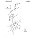 KitchenAid KUDP01ILBT2 door and panel parts diagram