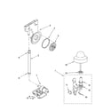 KitchenAid KUDS01DJWH0 fill and overfill parts diagram