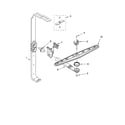 KitchenAid KUDS01DLSS0 upper wash and rinse parts diagram