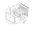 Whirlpool RF368LXPB1 door parts, optional parts diagram