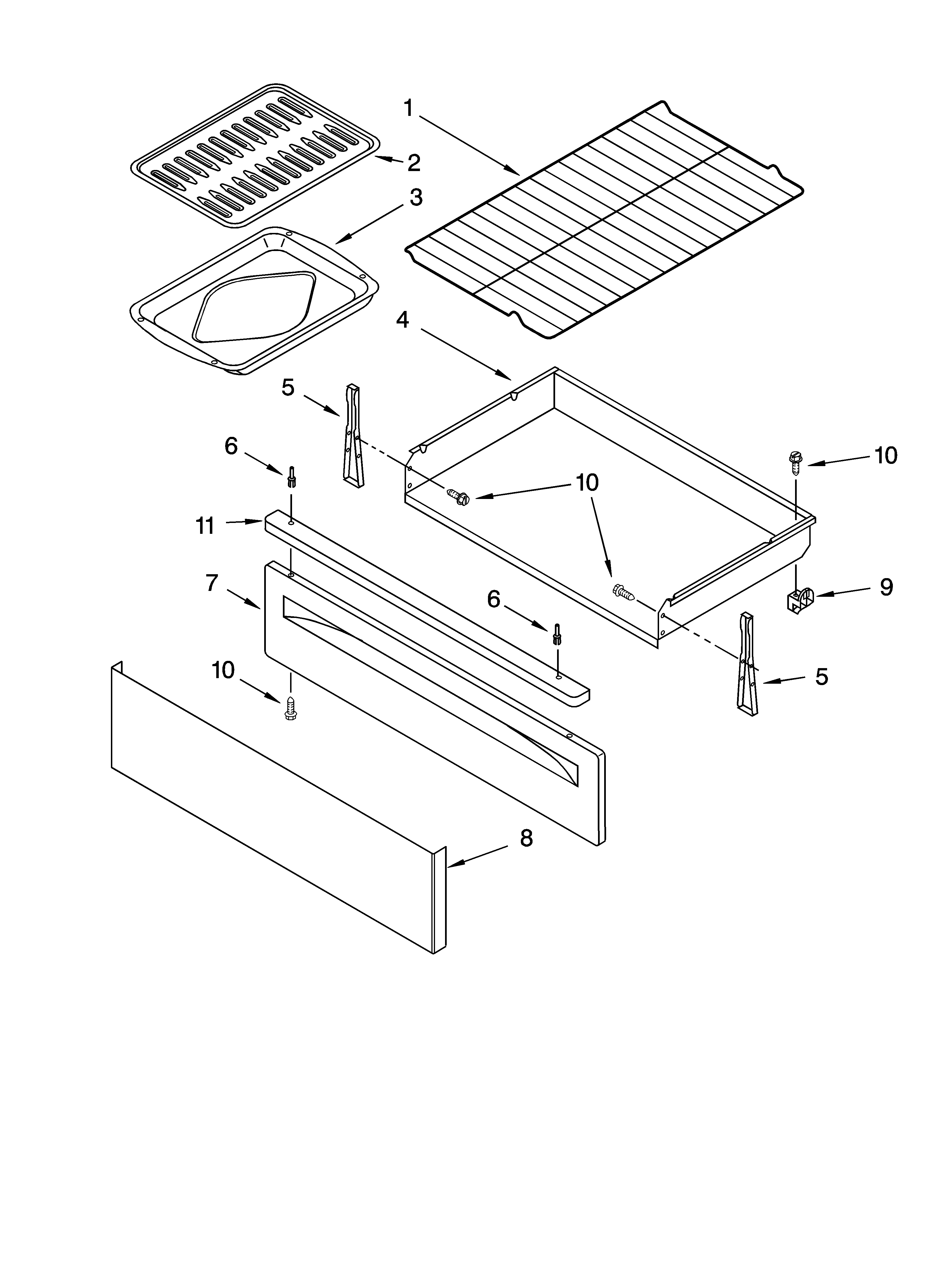 Inglis IGS365RS0 broiler parts diagram