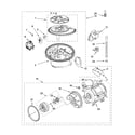 Ikea IUD8000RS0 pump and motor parts diagram