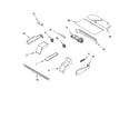 KitchenAid KEBC177KBT04 top venting parts, optional parts diagram