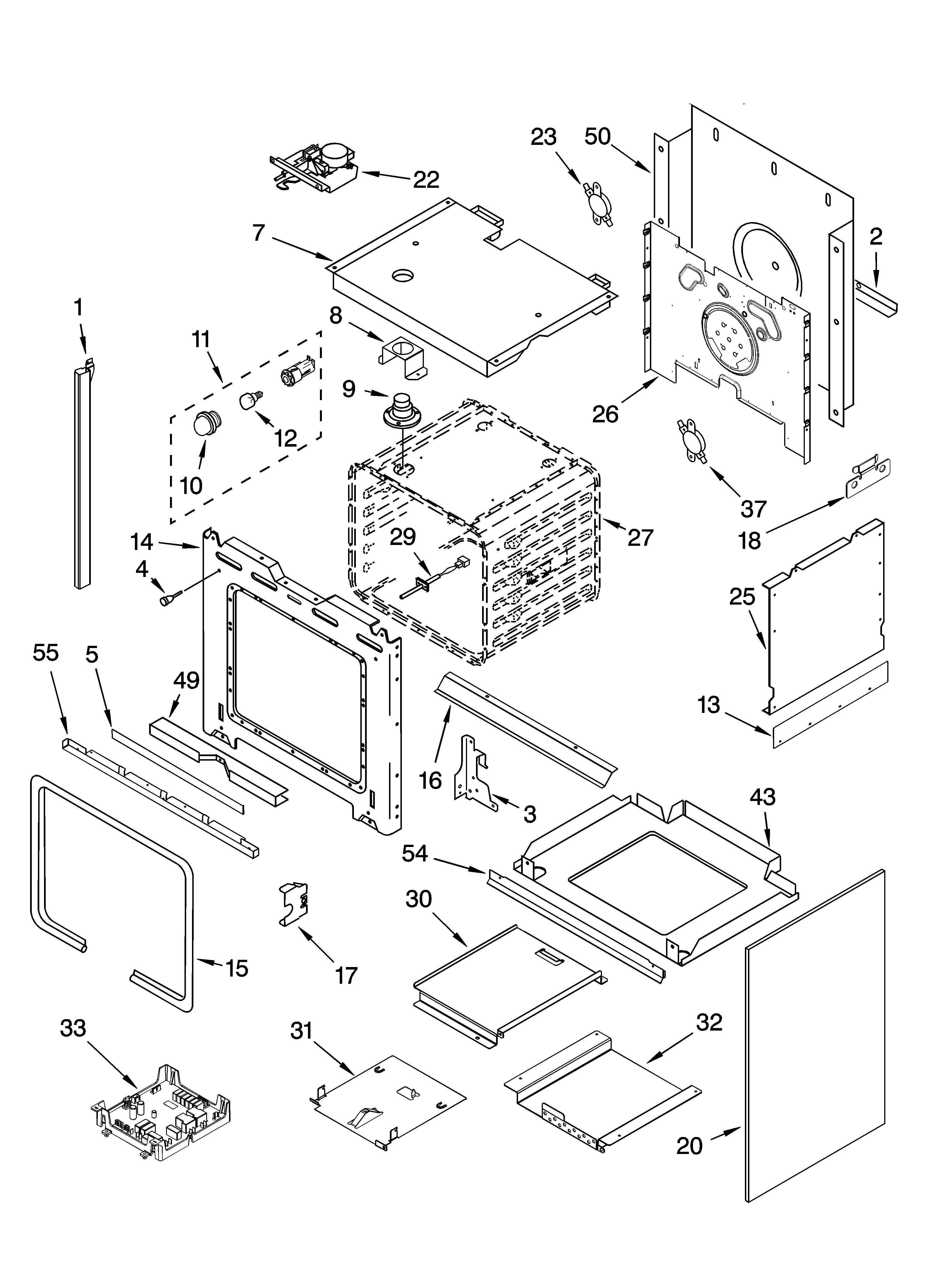 KitchenAid KGRK806PSS00 oven parts diagram