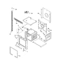 Whirlpool RBD245PDT15 upper oven parts diagram