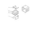 Whirlpool RBD245PDT15 internal oven parts diagram