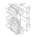 Whirlpool ET8AHMXPT02 door parts diagram
