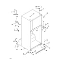 Whirlpool ET8FTEXMT02 cabinet parts diagram