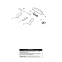 Whirlpool GMC275PDS08 latch parts diagram