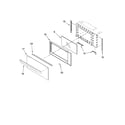 Whirlpool GMC275PDS08 microwave door parts diagram