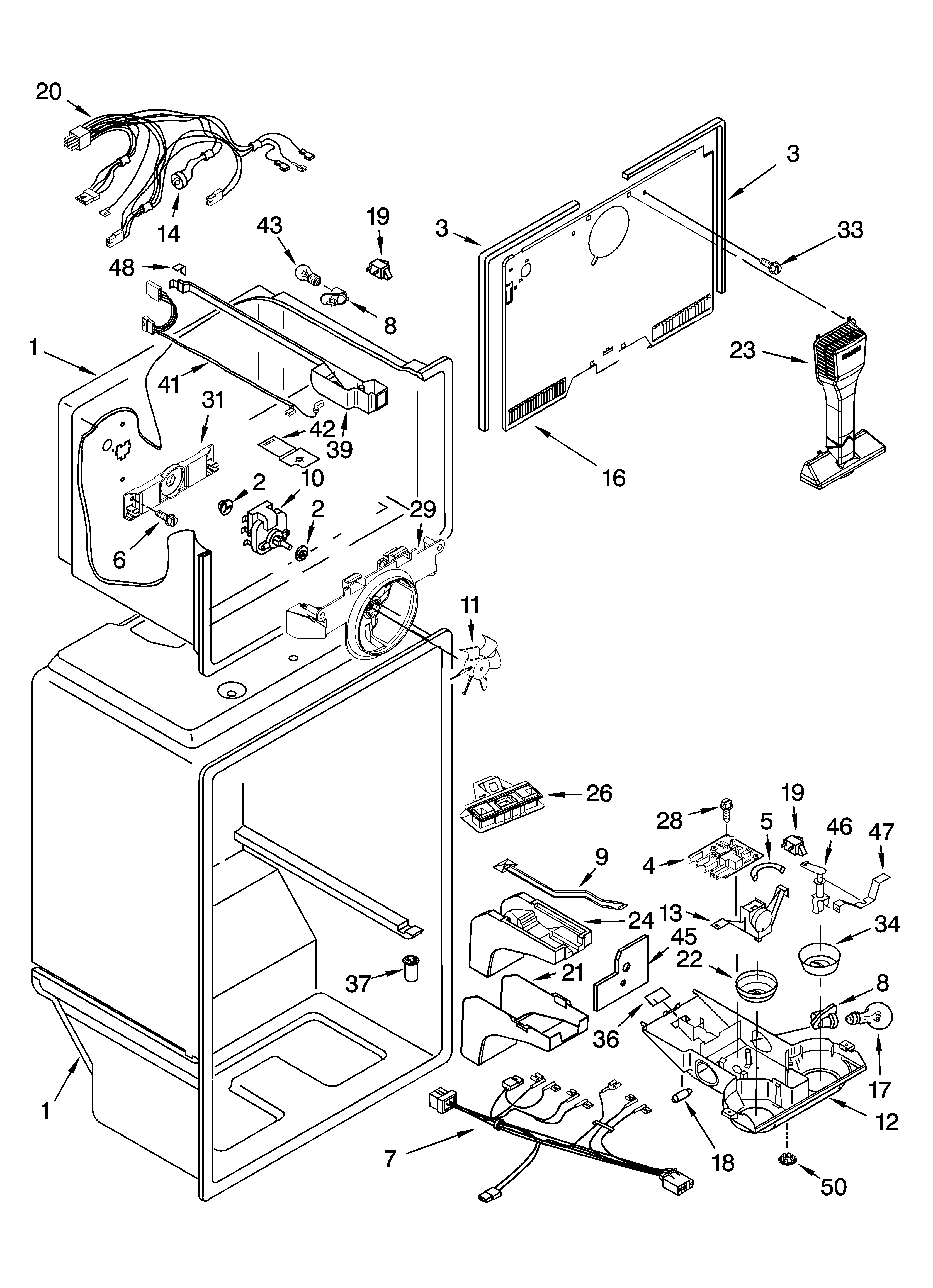 Whirlpool GT2SHMXMS02 liner parts diagram