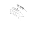 KitchenAid KEBC107KBL04 control panel parts diagram