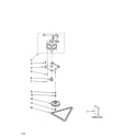 KitchenAid KUCC151JBS1 motor and drive parts diagram