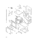 Whirlpool RBD305PDB15 lower oven parts diagram