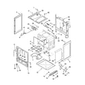 Whirlpool RF365PXMW1 chassis parts diagram