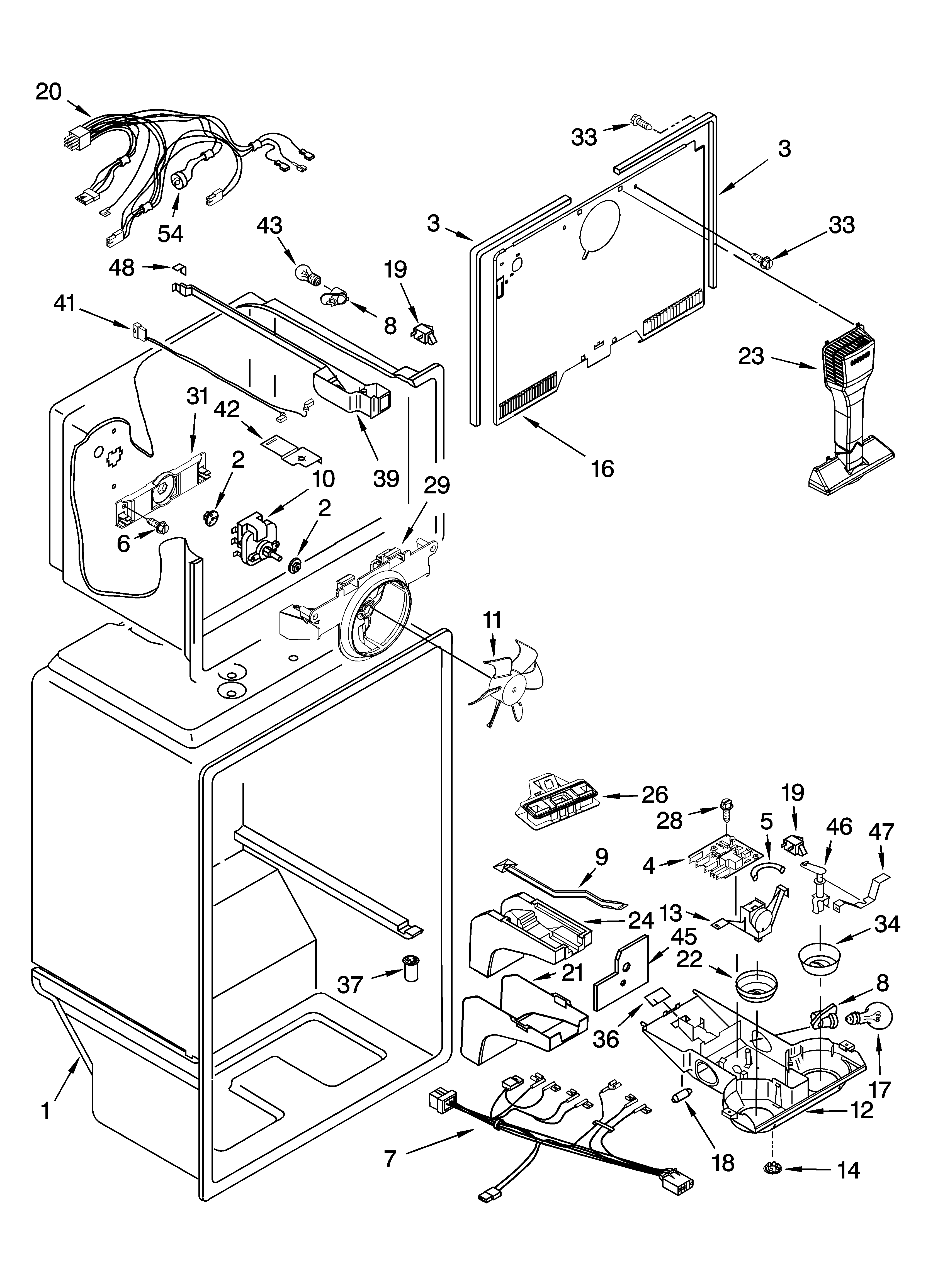 Whirlpool GR2FHMXPT01 liner parts diagram