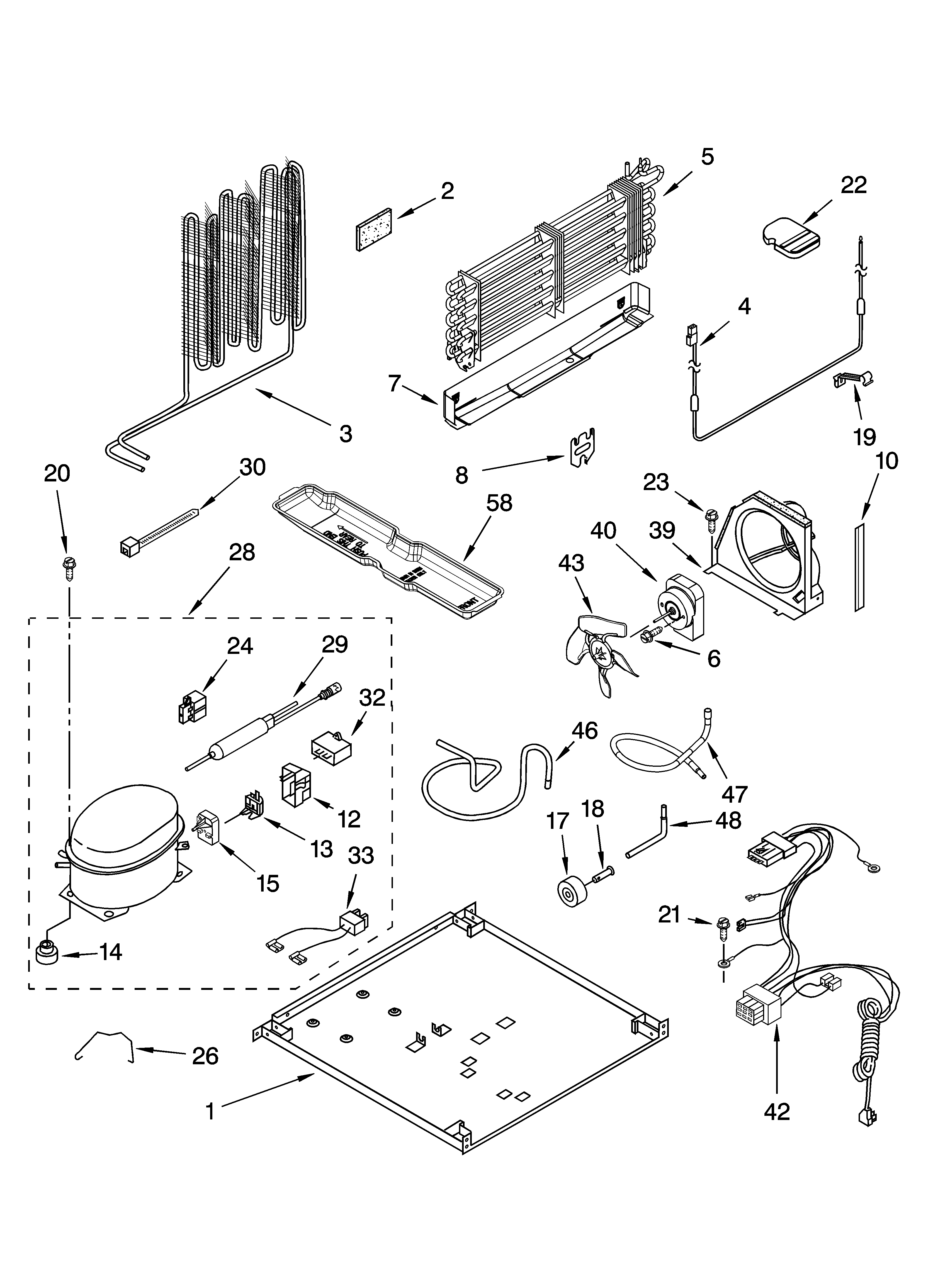 Whirlpool GT2SHKXMS02 unit parts diagram