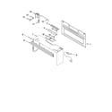 Whirlpool MH1150XMS2 cabinet and installation parts diagram