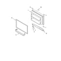 KitchenAid KTRC22KMBT03 freezer door parts, optional parts diagram