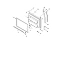 KitchenAid KTRP22EMWH02 freezer door parts diagram