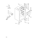Whirlpool EL03PPXMQ00 cabinet parts diagram