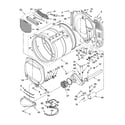 Whirlpool GGW9250PT1 bulkhead parts diagram