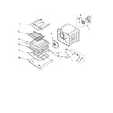 KitchenAid KEBV107PMT00 internal oven parts diagram
