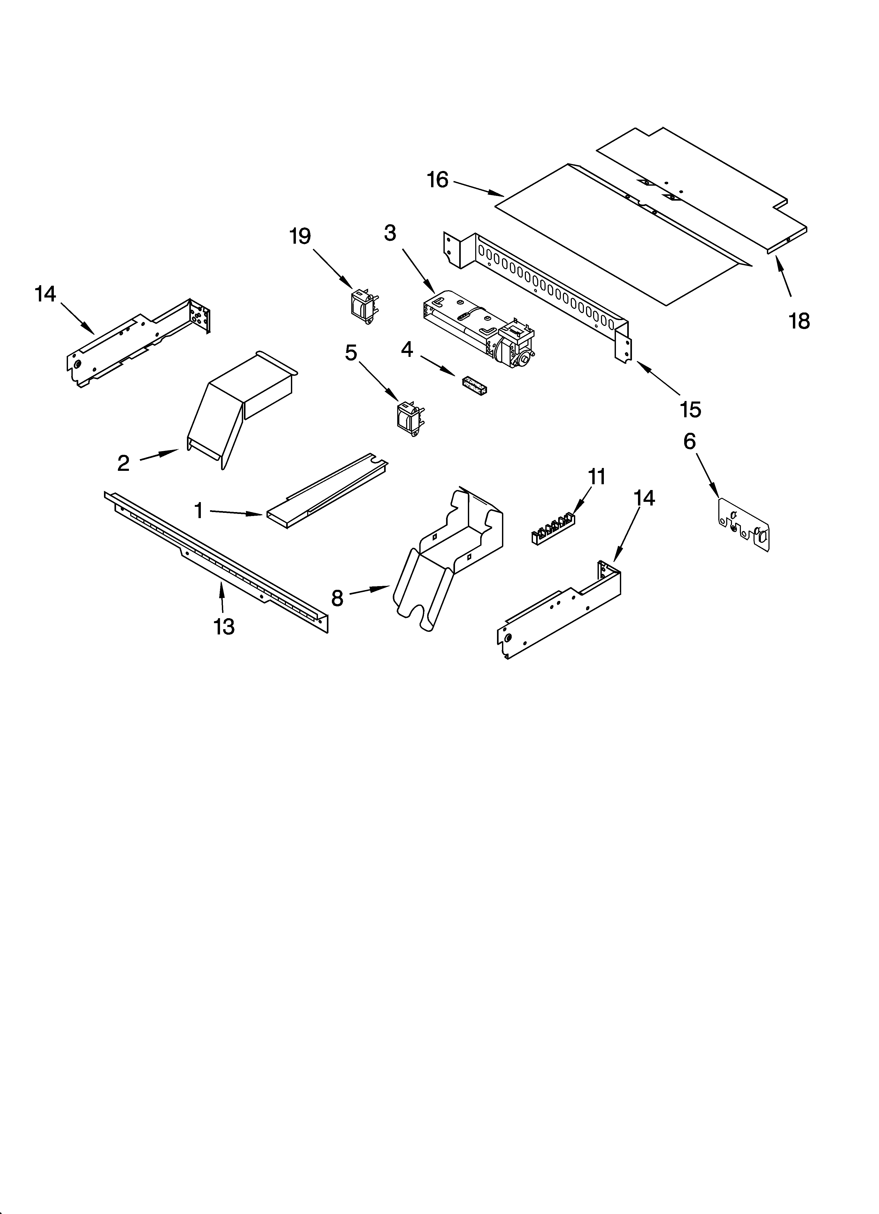 KitchenAid KEBV107PMT00 top venting parts, optional parts diagram