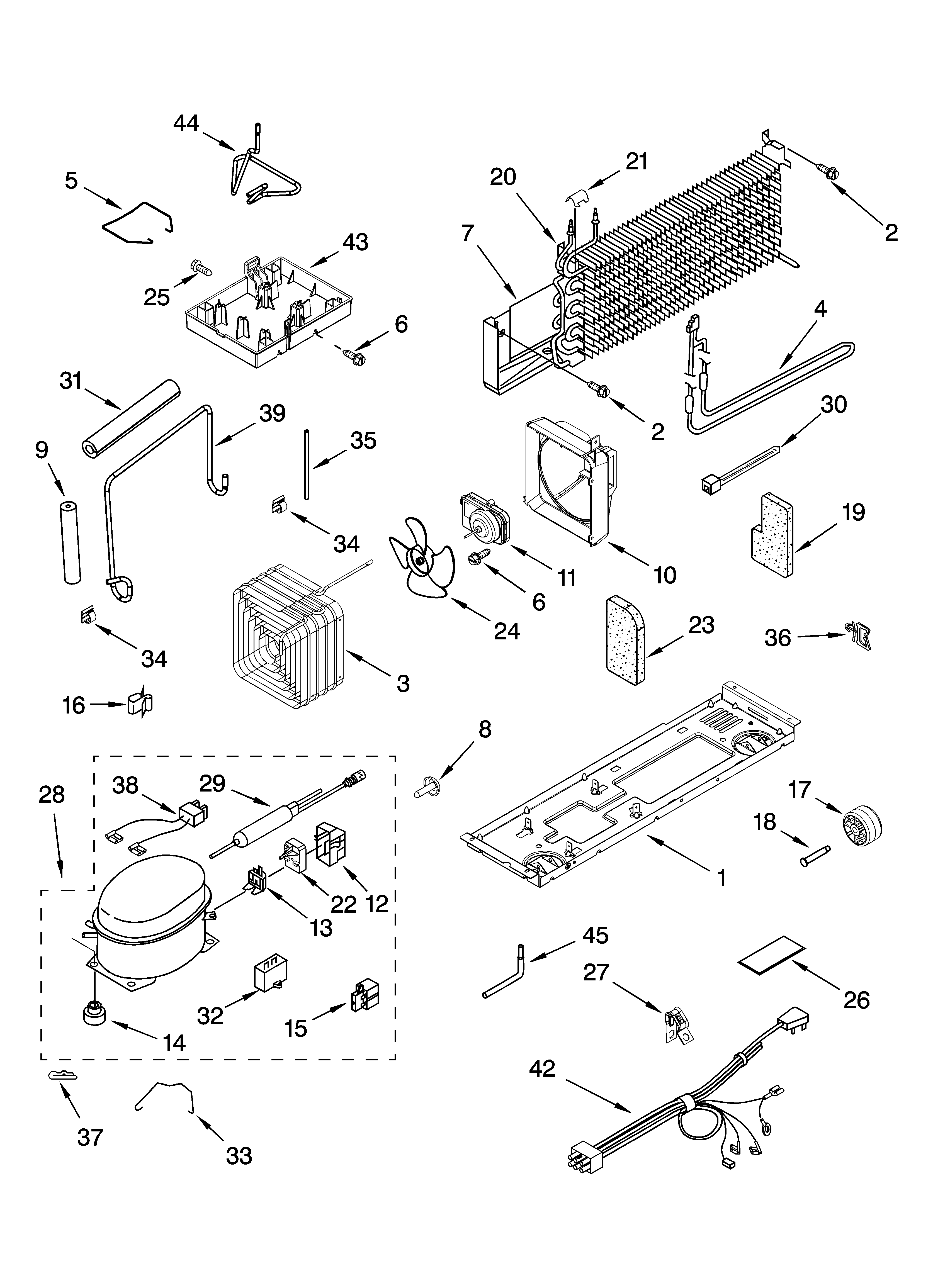 Whirlpool ER8AHMXRQ00 unit parts diagram