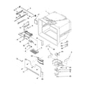 KitchenAid KBRA22KRSS00 freezer liner parts diagram