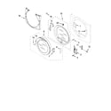 KitchenAid KEHS02RWH0 door parts, optional parts (not included) diagram