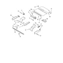 Whirlpool RBD306PDT15 top venting parts, optional parts diagram