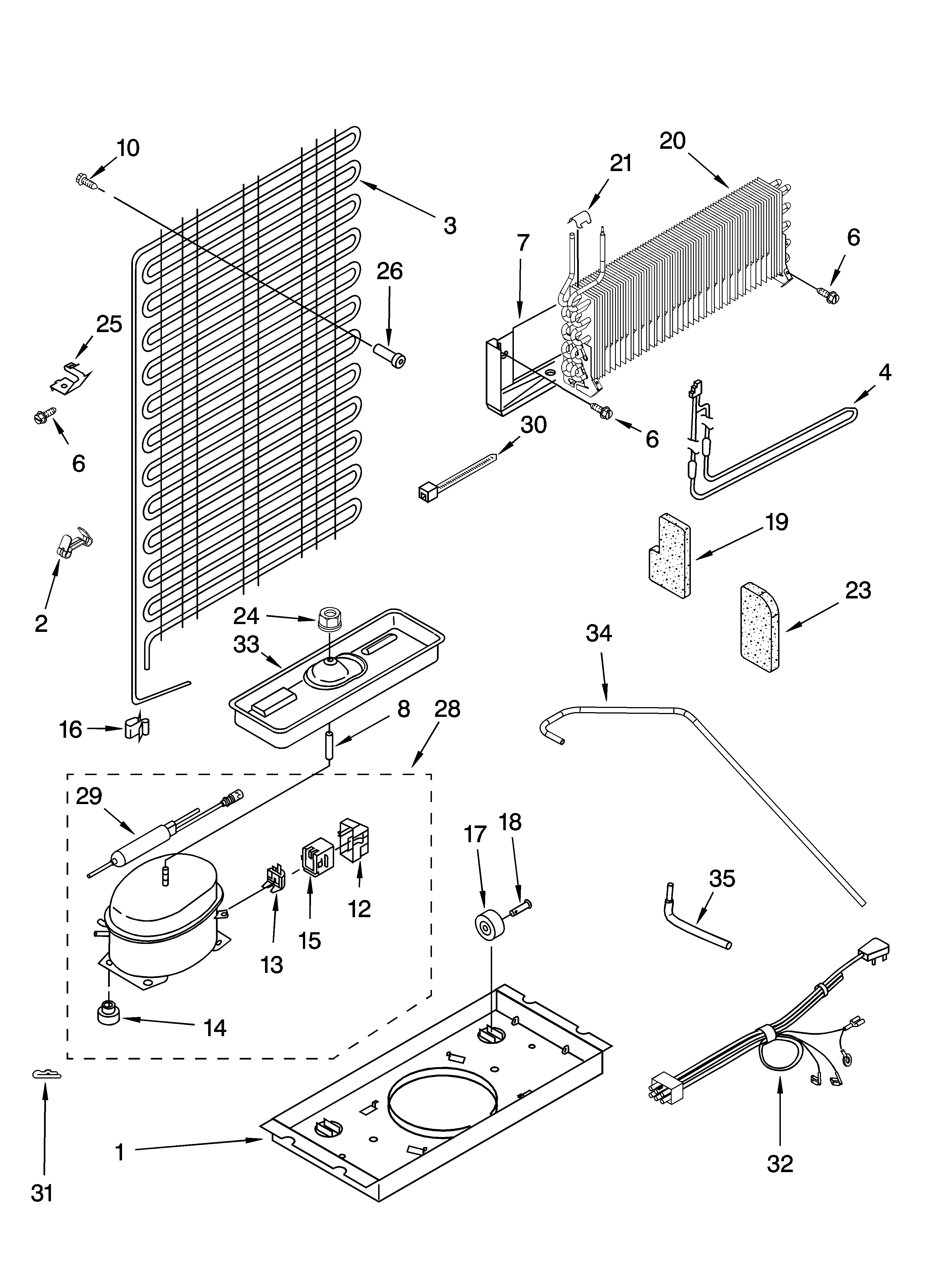 Crosley CT14SKXRT00 unit parts diagram
