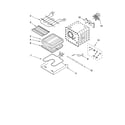 KitchenAid KERA807PSS00 internal oven parts diagram