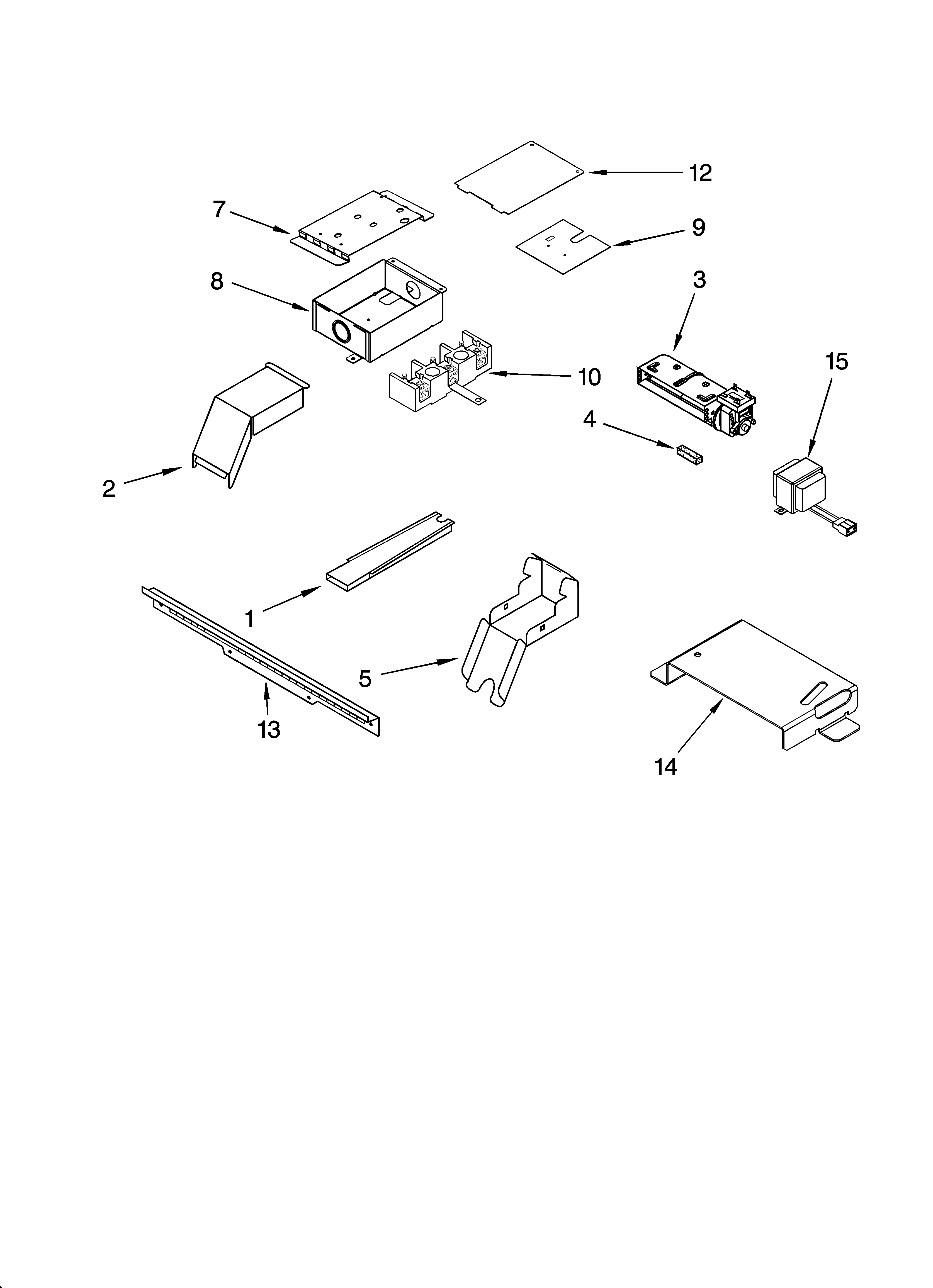 KitchenAid KERA807PSS00 top venting parts, optional parts diagram