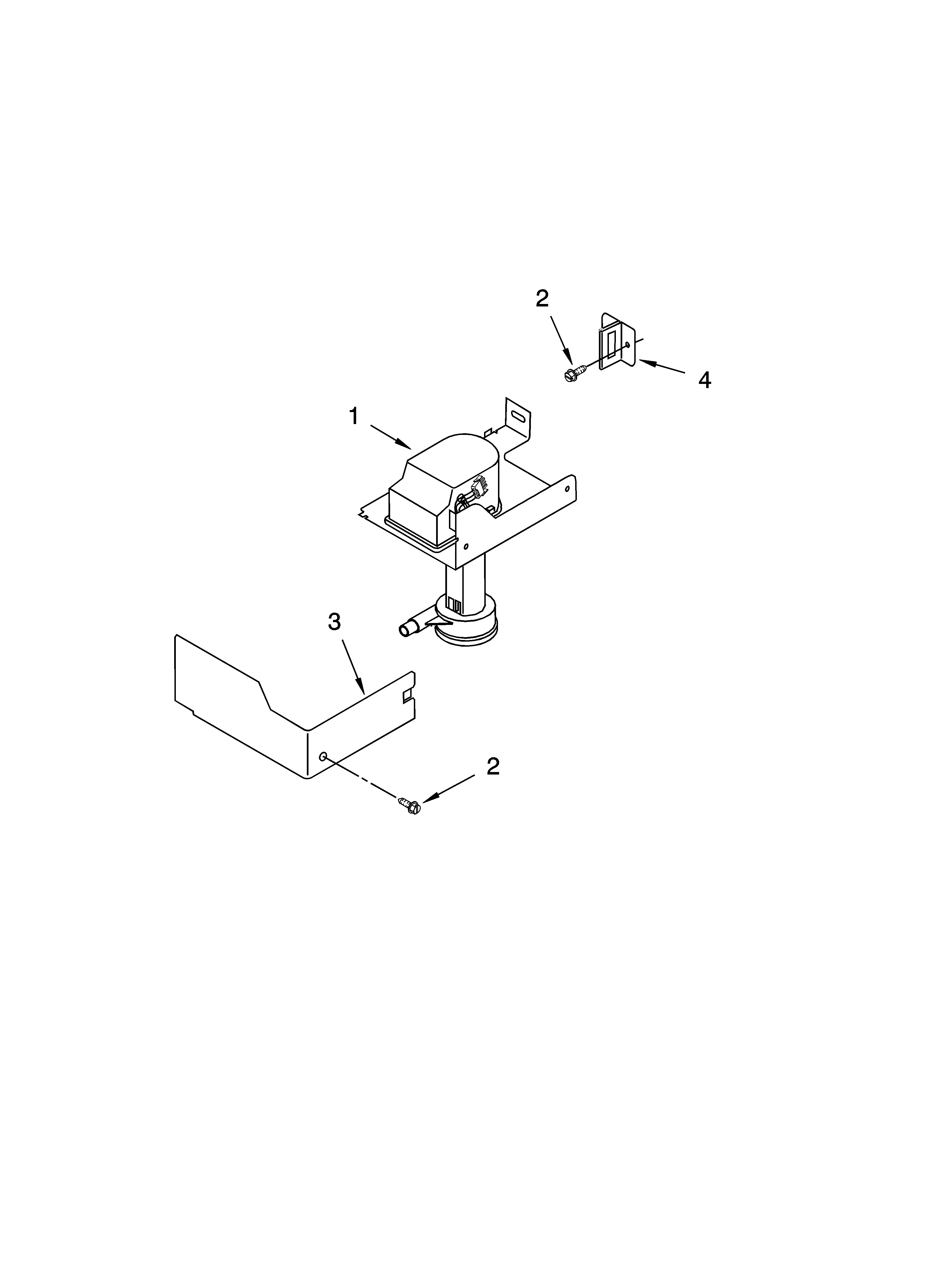 KitchenAid KUIA15NLHS7 pump parts diagram