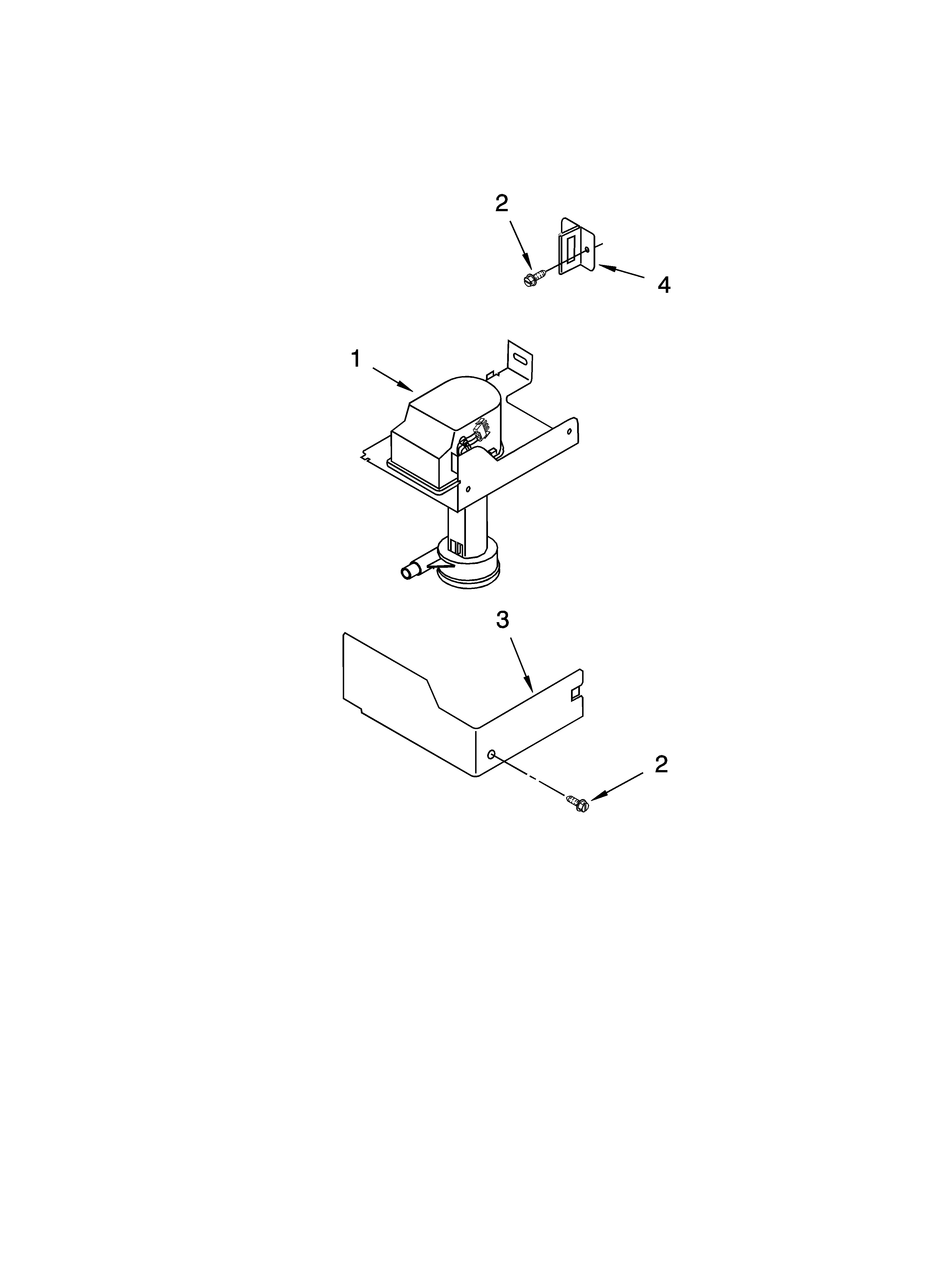 KitchenAid KUIS15NRHT7 pump parts diagram