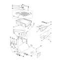 Whirlpool LHW0050PQ0 dispenser parts diagram