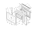 Whirlpool SF368LEPS2 door parts, optional parts diagram