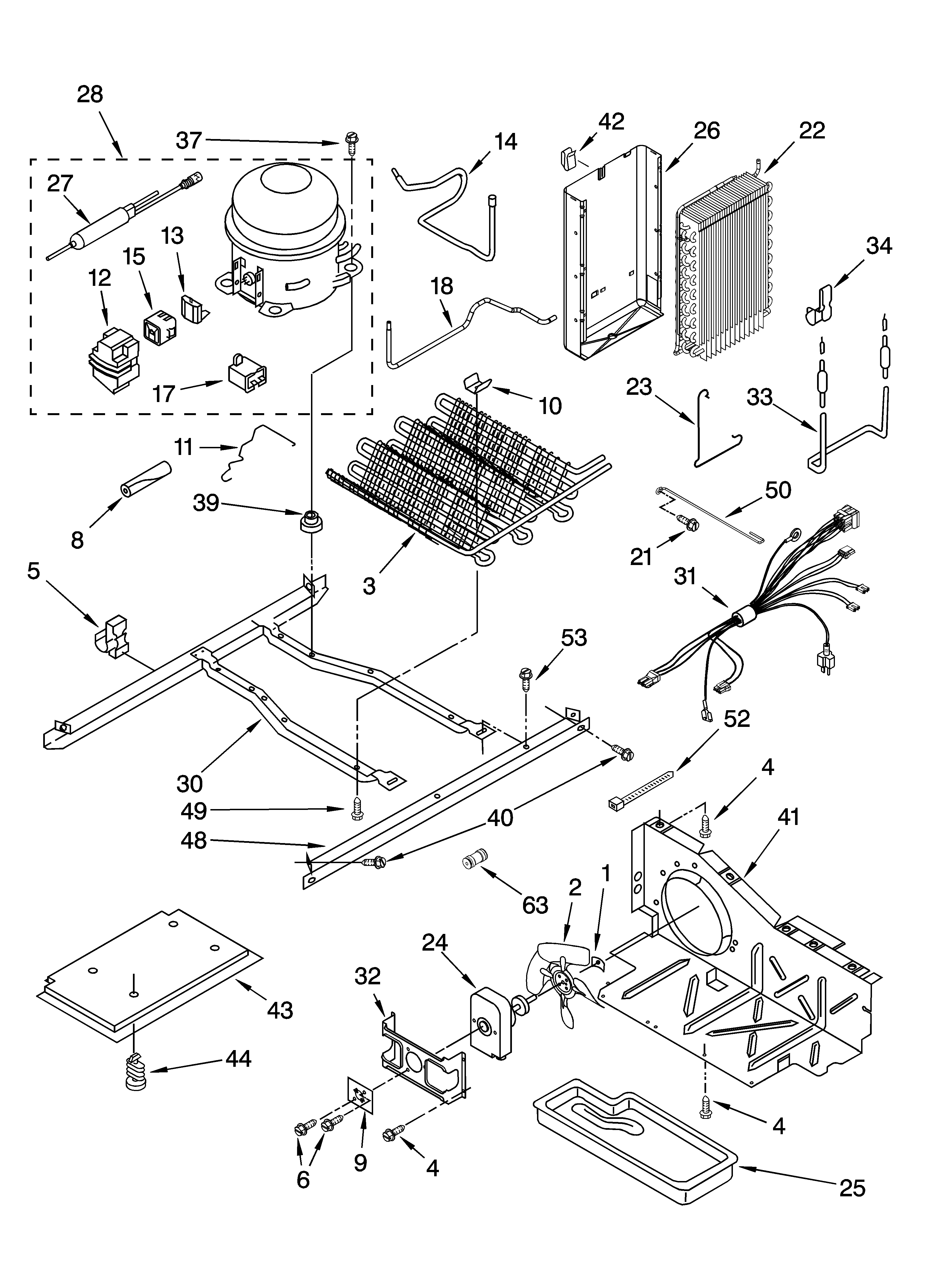 Whirlpool BRS70YRANA02 unit parts diagram
