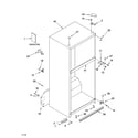 Whirlpool ET8WTKXKB09 cabinet parts diagram